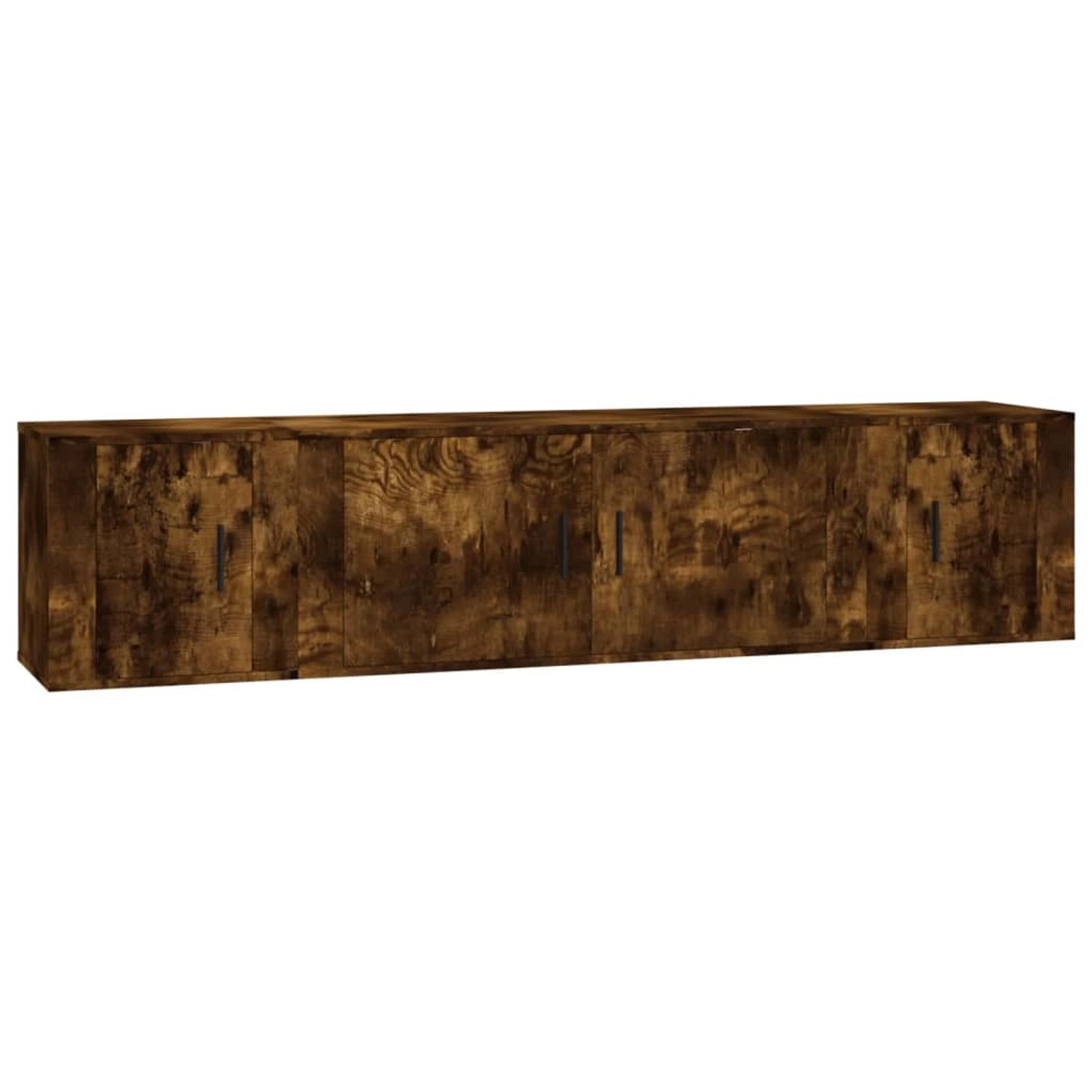 vidaXL 3-Tlg TV-Schrank-Set Räuchereiche Holzwerkstoff 3188419