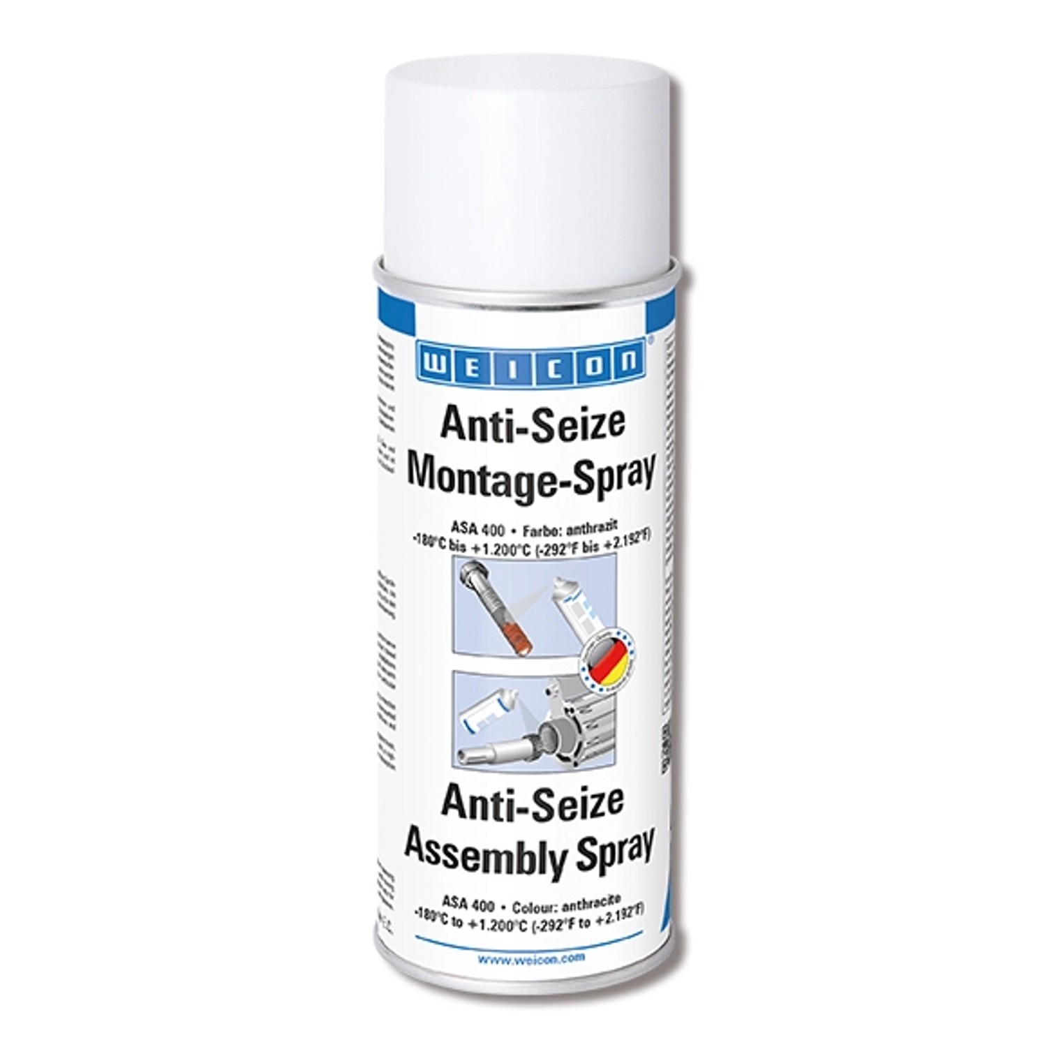 Thumbnail - WEICON Anti-Seize ASA 400, 400 ml Montagespray