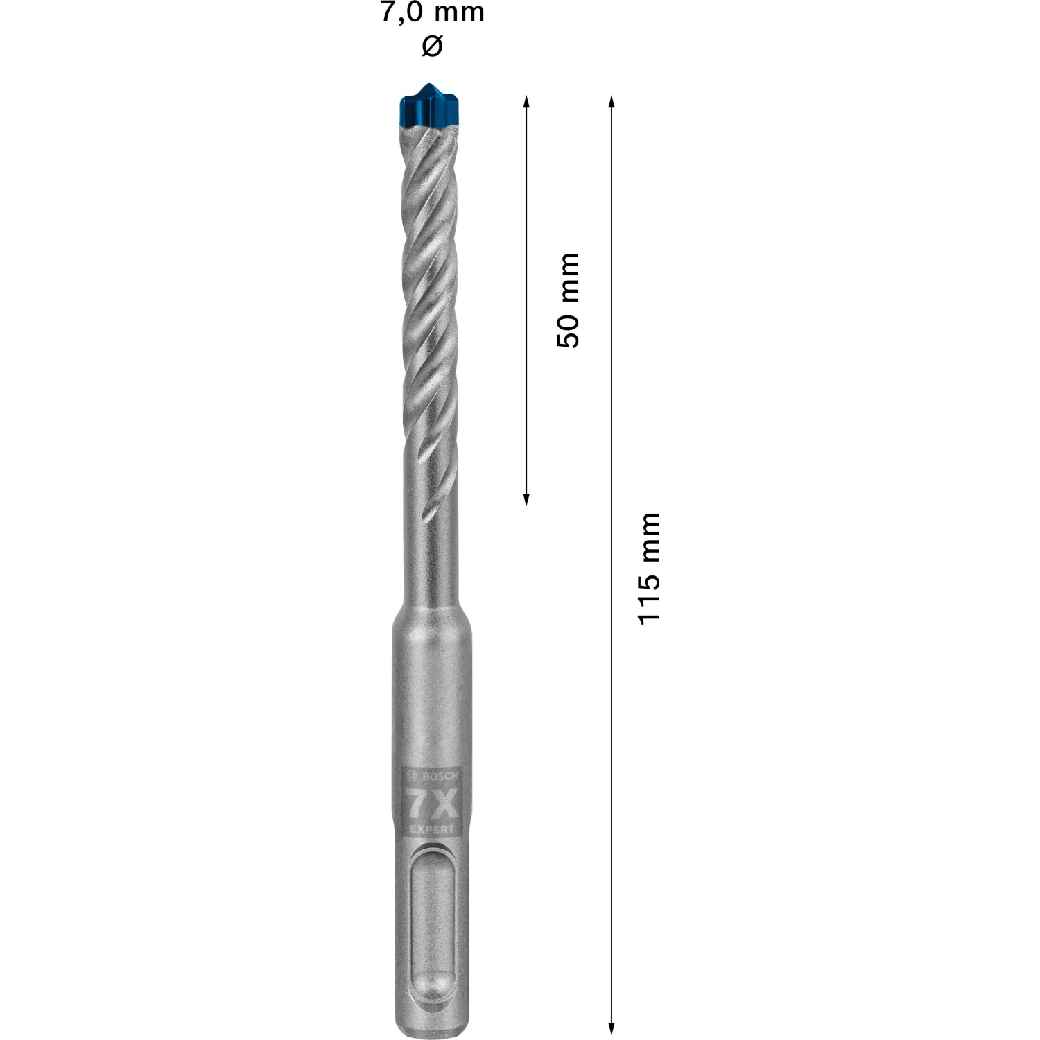 Produktbild von Sds Plus 9-Teiliges Bohrkrone-Set Für Mauerwerk Und Beton - Wolframkarbid Bohrer Set