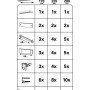 Bestandteile Gardinia Flächenvorhangschiene Komfort Set, 3-läufig, 170cm, weiße Schiene, Paneelwagen, Beschwerungsprofile, Träger, Befestigungsmaterial.