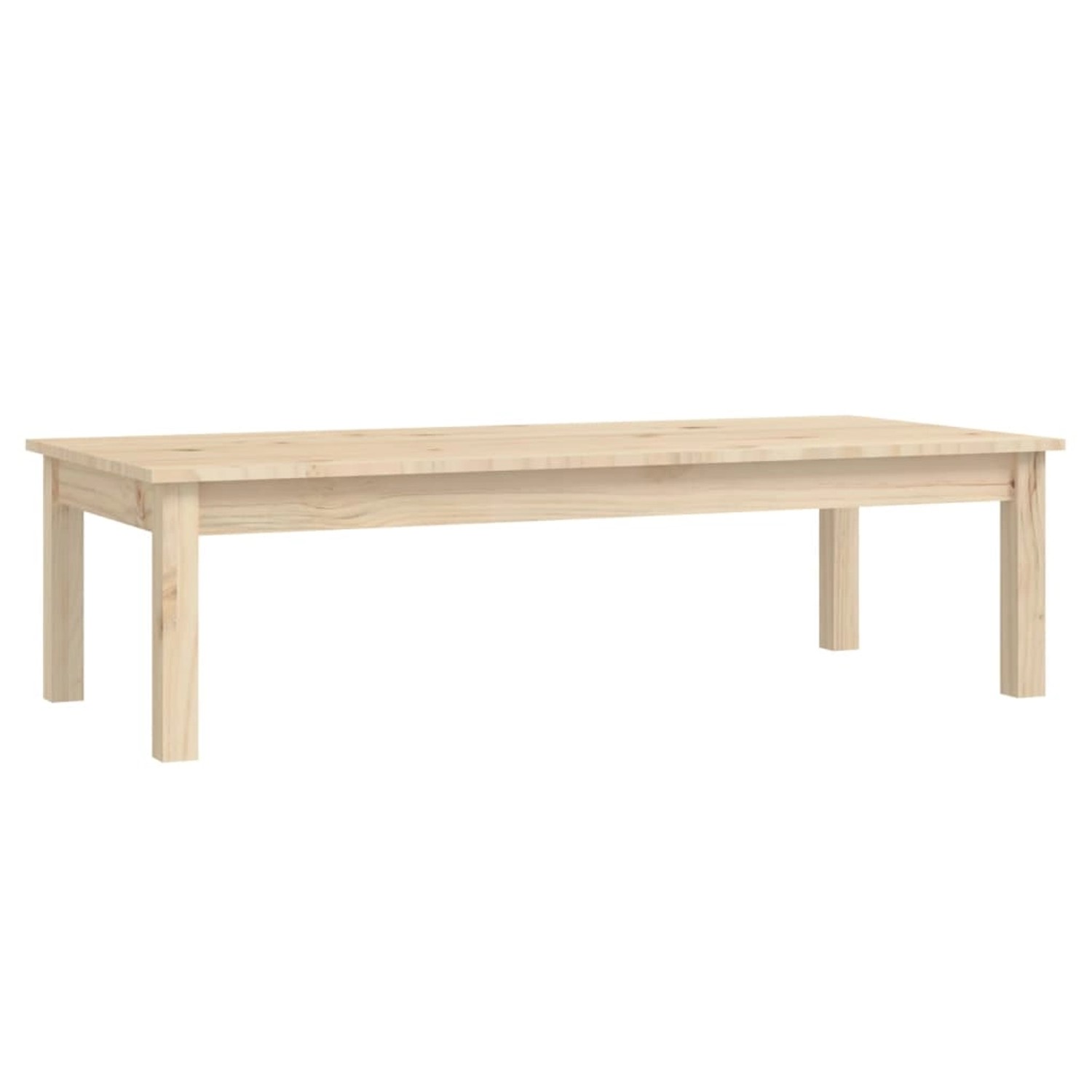 vidaXL Couchtisch 110x50x30 cm Massivholz Kiefer 814234 günstig online kaufen