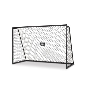 Schwarzes Exit Fußballtor Scala aus Aluminium, 300x200cm, für Spiel und Spaß im Garten.