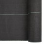 vidaXL Unkrautvlies Schwarz 1,5x100 m PP 4005224_6