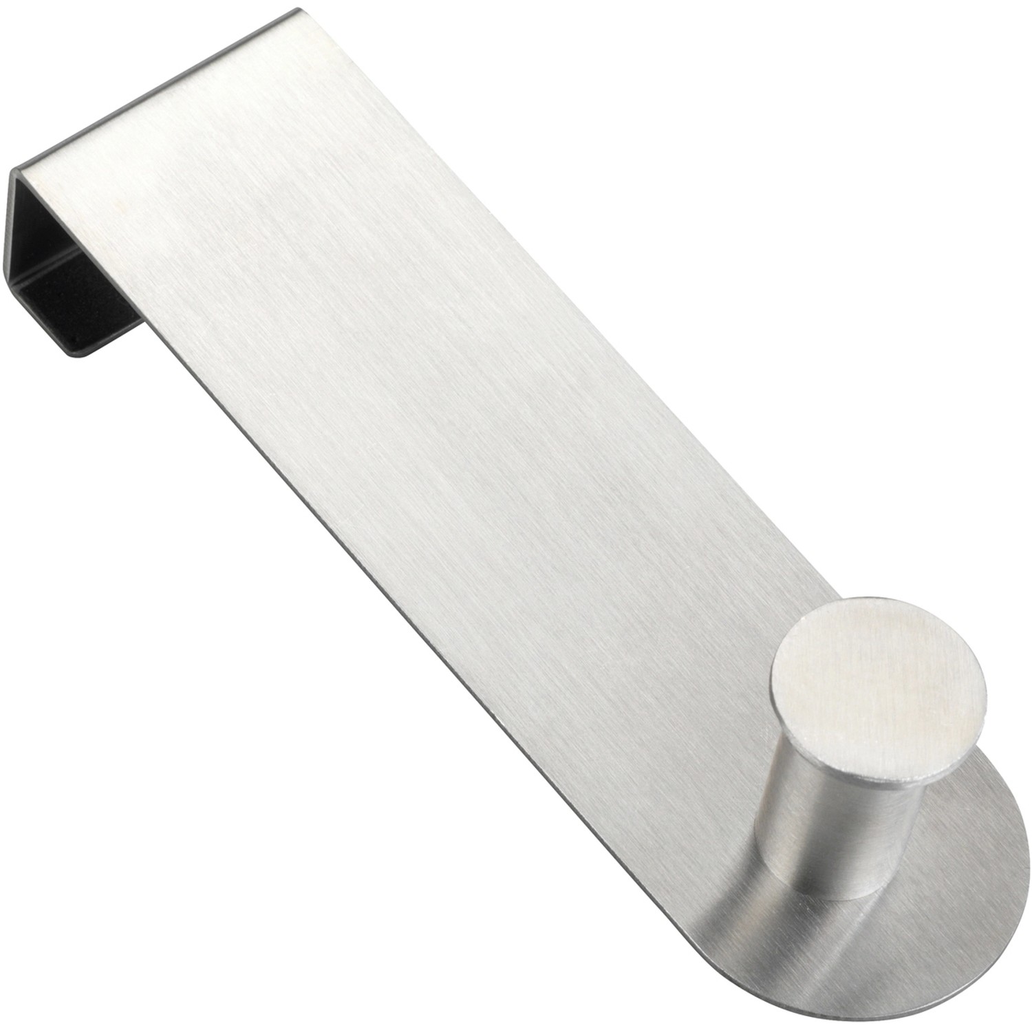 Wenko Türhaken Celano aus Edelstahl zum Einhängen an der Tür.