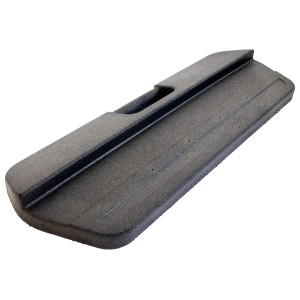 Terrasoft Rutschstopp für Leitern: Rutschhemmende Unterlage aus Gummigranulat, formstabil und witterungsbeständig.