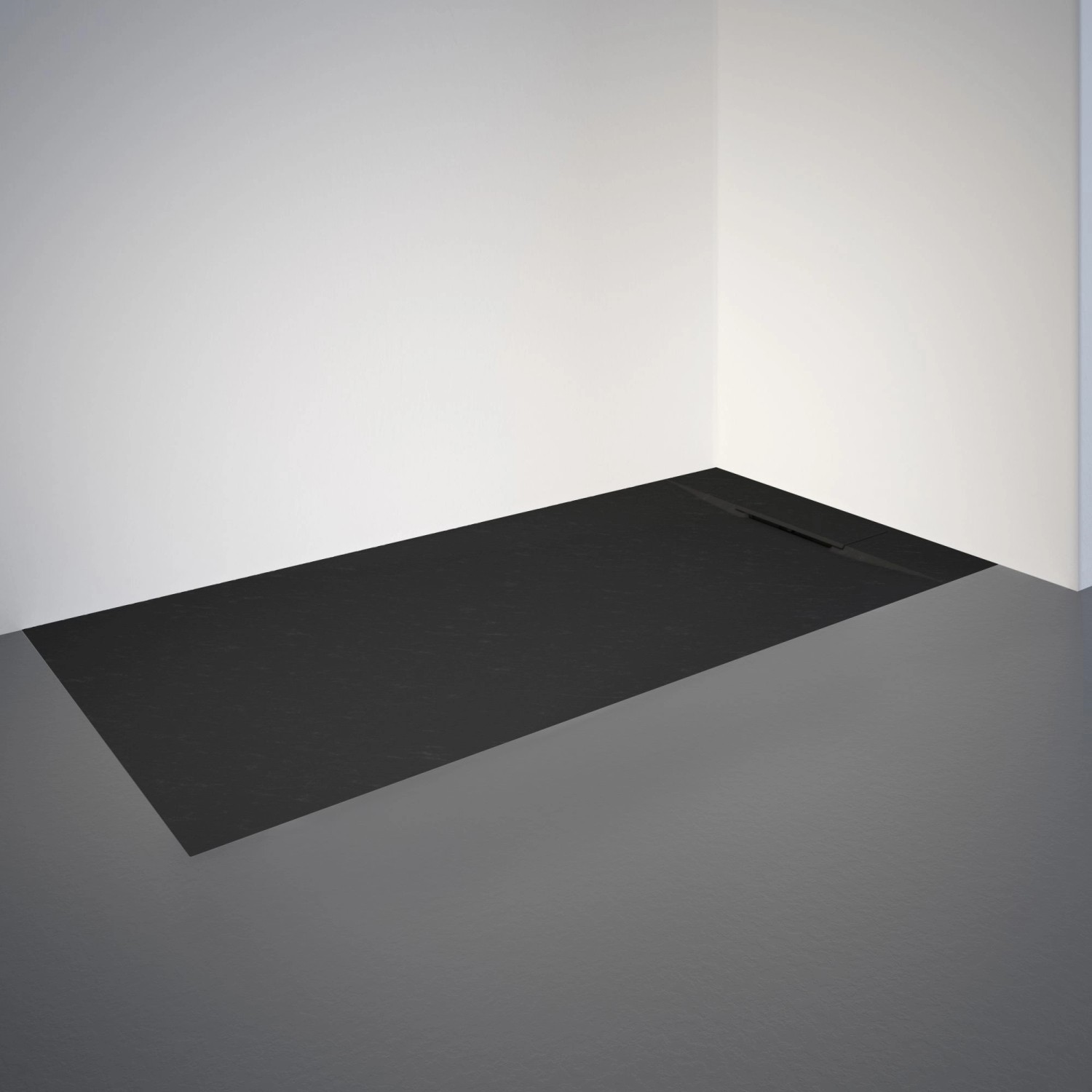 Schulte Duschwanne ExpressPlus Extraflach Rechteck 160 cm x 70 cm Anthrazit günstig online kaufen
