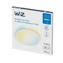 Verpackung der smarten WiZ LED-Deckenleuchte SuperSlim, tunable white, 2450 lm, Ø 43 cm.