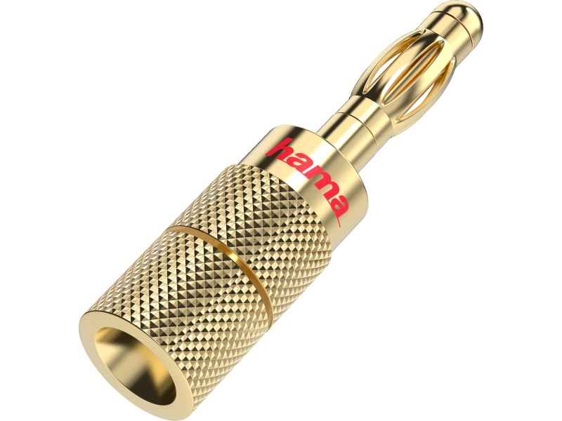 10 Bananenstecker 4mm Vergoldet - 32A Hochstrom Für Lautsprecher & Audioanlagen