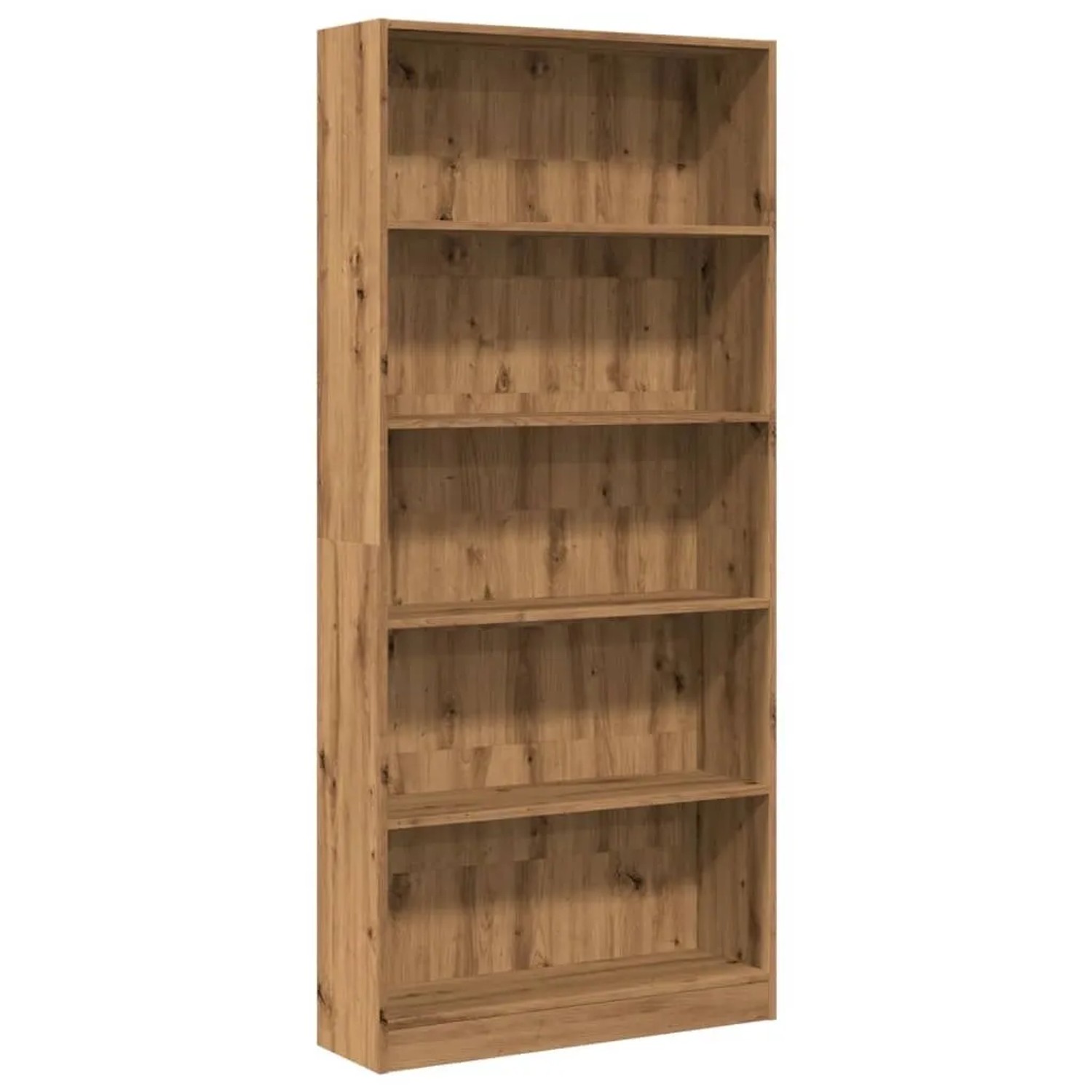 vidaXL Bücherregal Artisan-Eiche 80x24x176 cm Holzwerkstoff 857861 günstig online kaufen