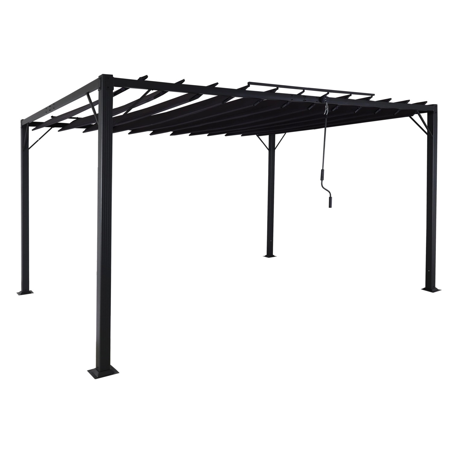 MCW Pergola L40 3x4m Anthrazit günstig online kaufen