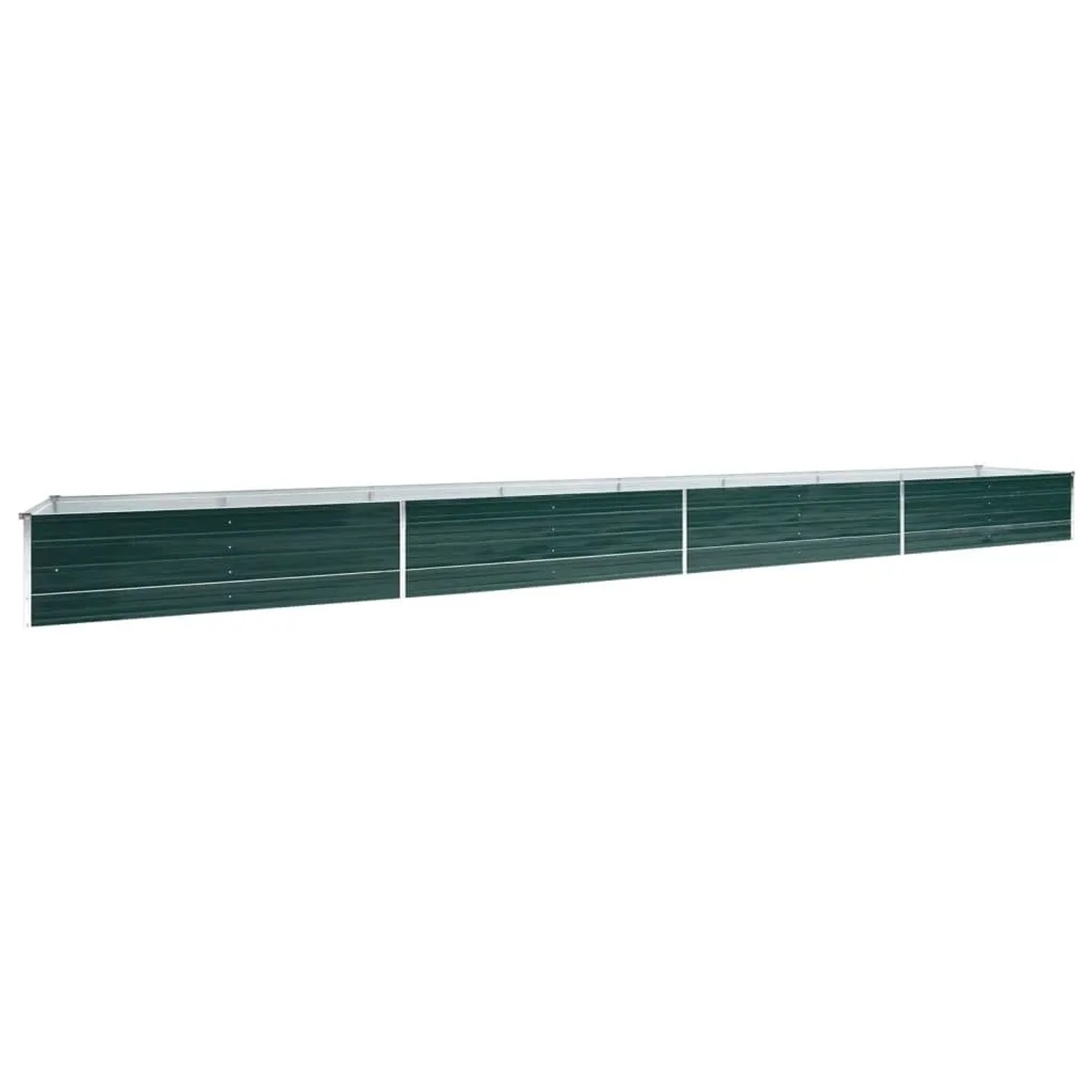 Furnicato Garten Hochbeet Verzinkter Stahl 600x80x45 Cm Grün
