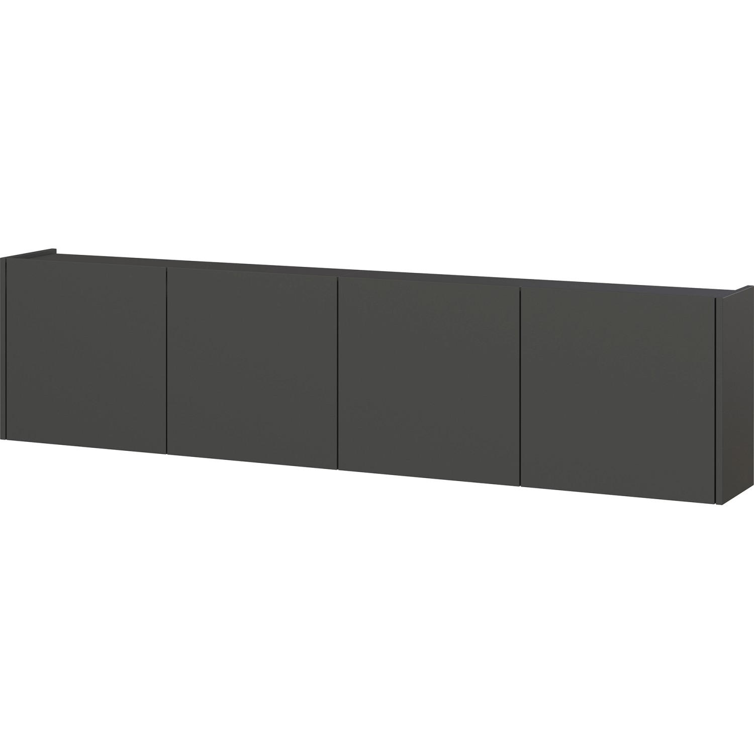 Germania Mehrzweckschrank 183 cm x 45 cm x 25 cm Graphit