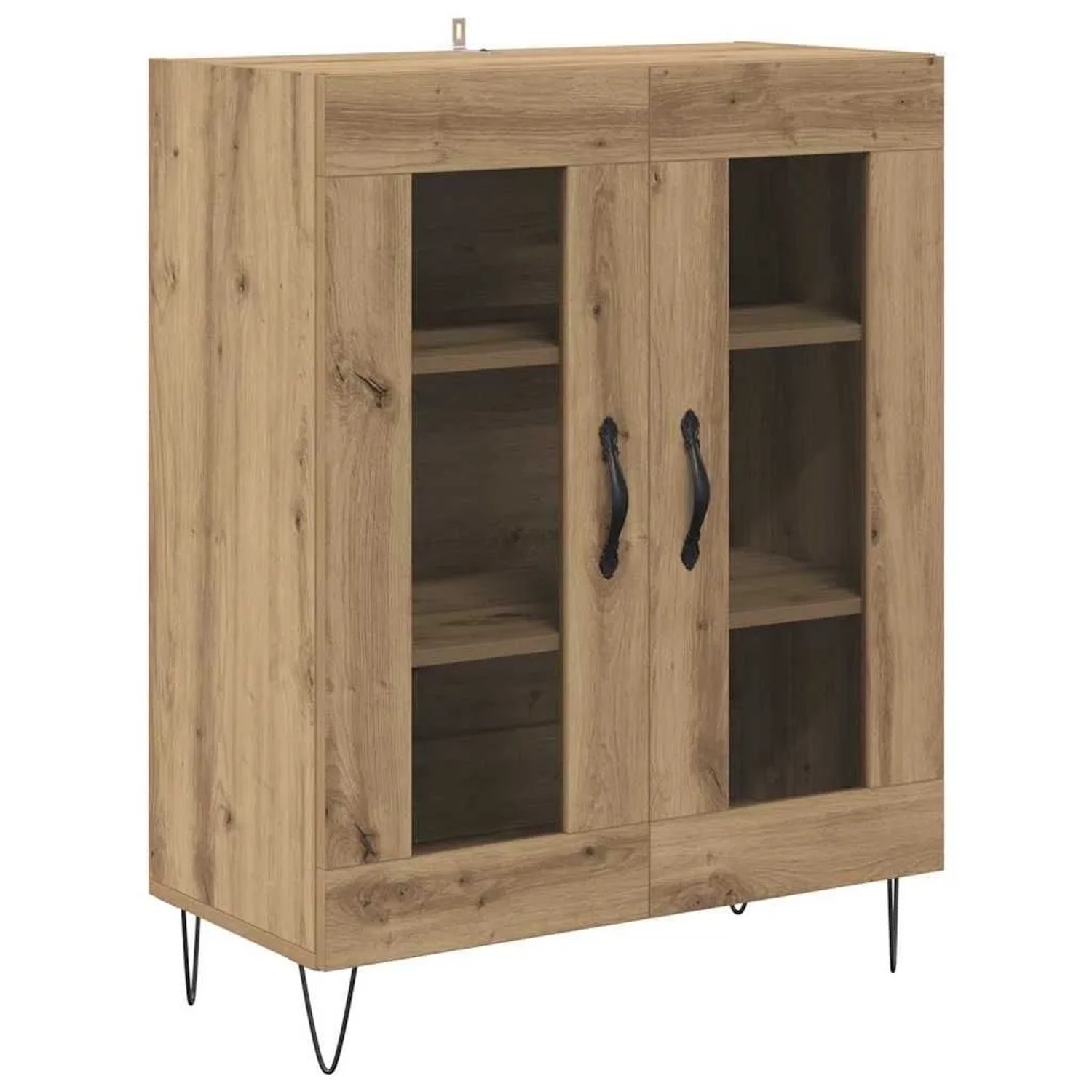 vidaXL Sideboard Artisan-Eiche 69,5 x 34 x 90 cm Holzwerkstoff 887202 günstig online kaufen