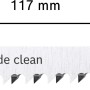 Bosch Expert T308BP Stichsägeblatt für Holz, 5 Stück, für saubere Schnitte.