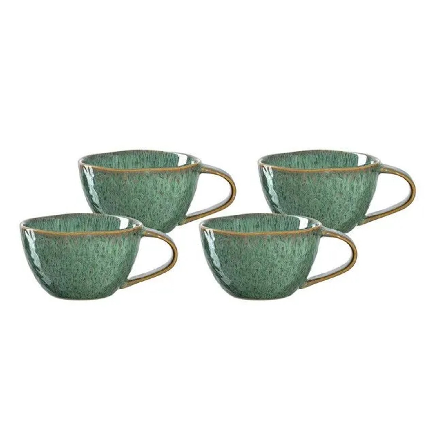 Leonardo Matera Kaffeetassen 290 ml 4er Set Grün