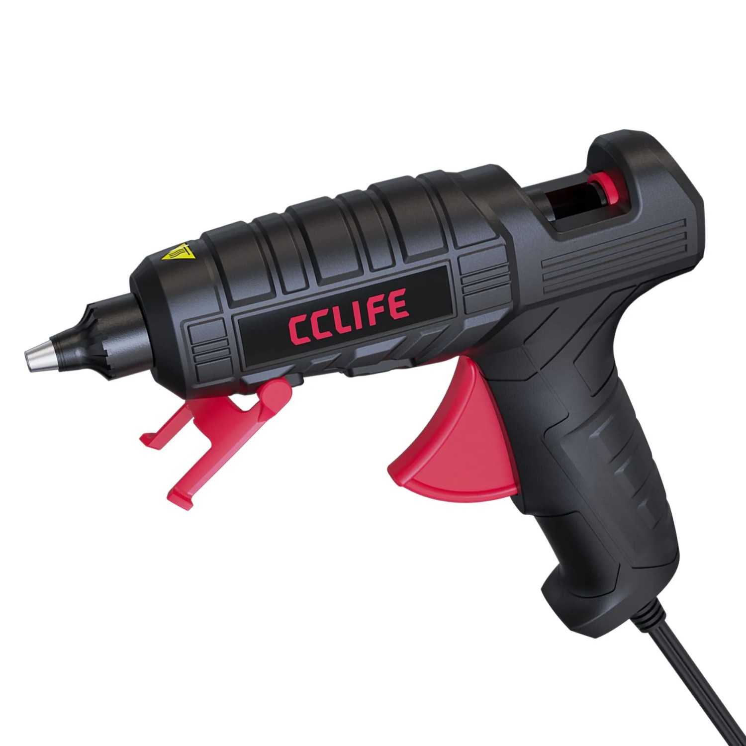 CCLIFE Heißklebepistole 100W mit 30 Klebestiften und Wechseldüse