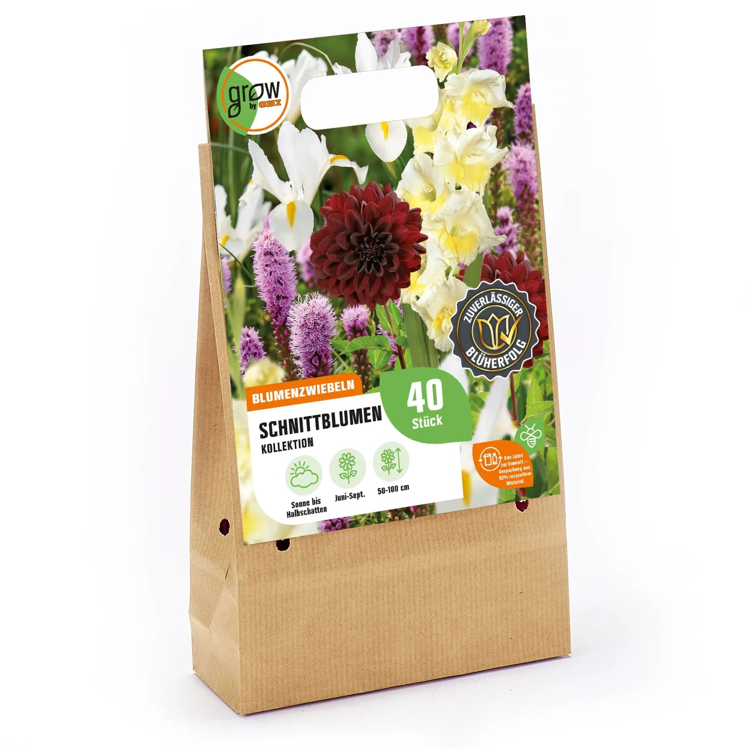 GROW by OBI Schnittblumen-Kollektion, Blumenzwiebeln für bunte Blumensträuße.