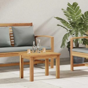 vidaXL Couchtisch Braun 50 x 35 x 36 cm Teak-Massivholz 42002301