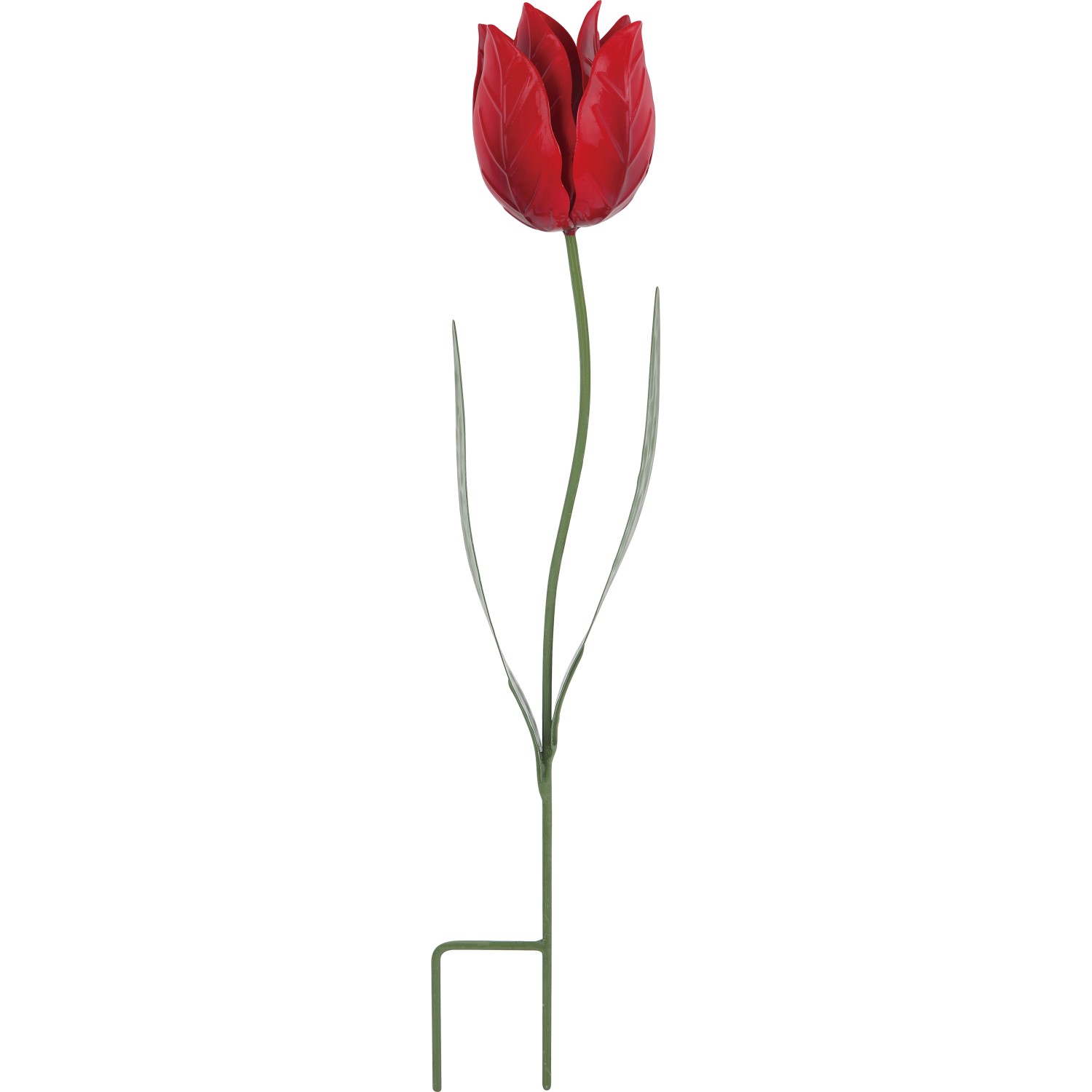 Gartenstecker Tulpe Rot 9 cm x 45,5 cm günstig online kaufen