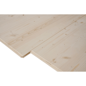 Binderholz 3-Schicht-Ausbauplatte Fichte, 1,9x62,5x250 cm, mit Nut und Feder
