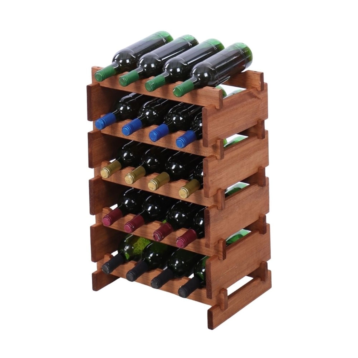 PROREGAL Weinregal VINOTECA FLEX PRO HxBxT 65x46x28cm 20 Flaschen Auf 5 Ebe günstig online kaufen