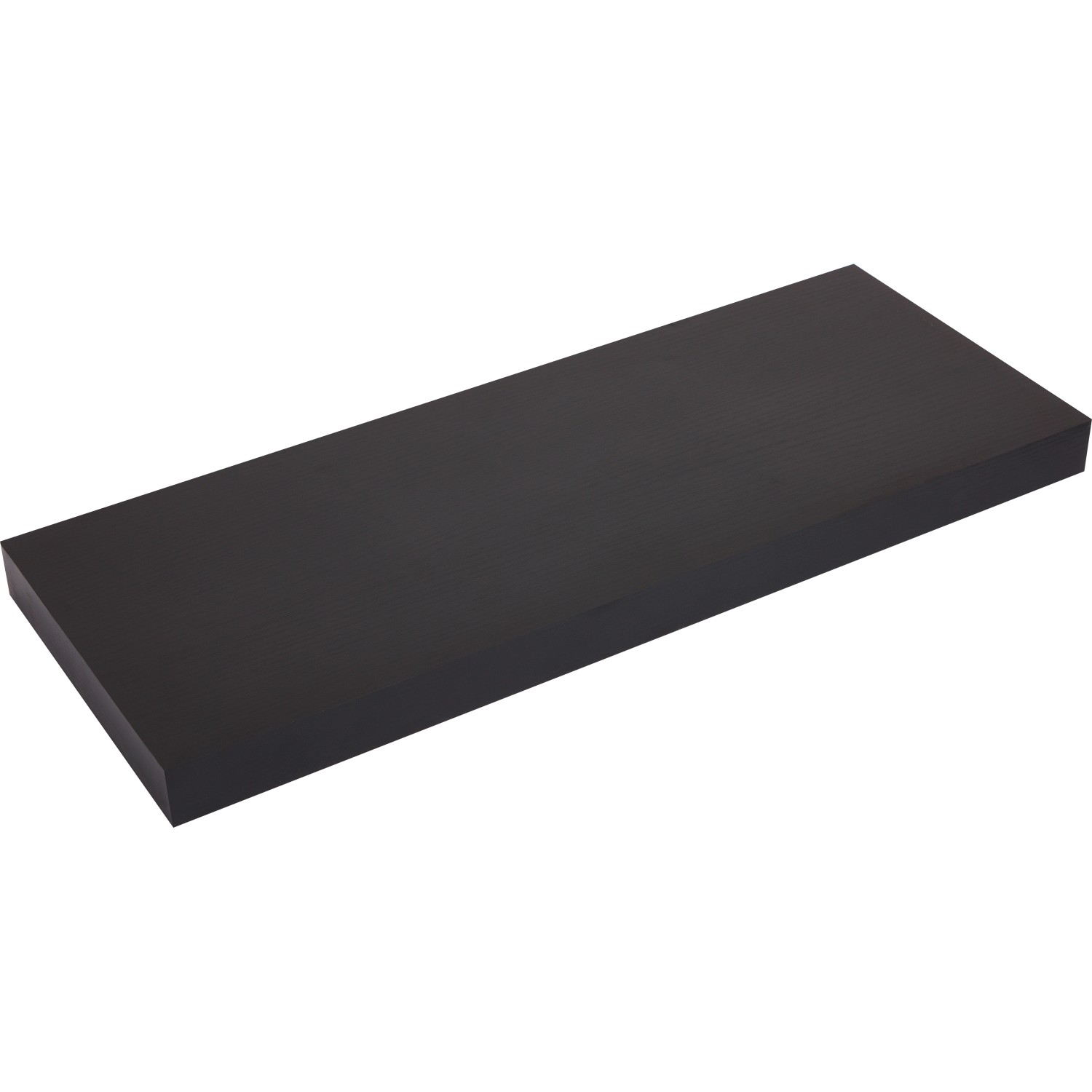 Wandregal Carlton 60 cm x 24 cm x 3,8 cm Schwarz günstig online kaufen