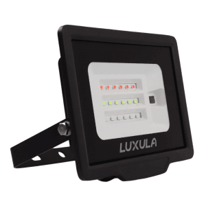 LUXULA LED-Strahler RGB 30W, Außenstrahler mit Farbwechsel und Fernbedienung.