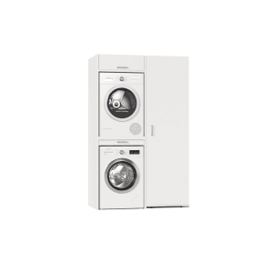 Waschturm Waschmaschinenschrank Slimline 3.2 Weiß