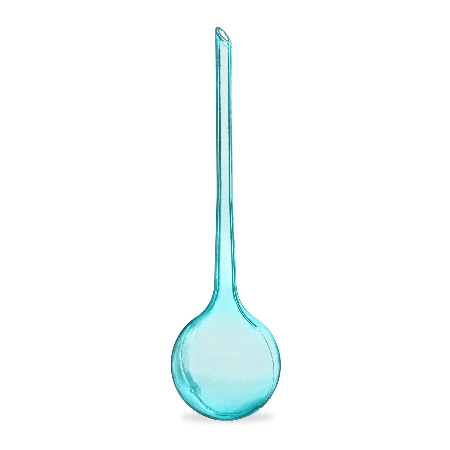 Relaxdays Bewässerungskugeln 4er Set PVC Hellblau Dosiert ø 8 cm x 27 cm 250 ml
