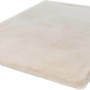 Elfenbeinfarbener Lalee Teppich Heaven 800, 80x150 cm, Hochflorteppich mit weichem Flor.