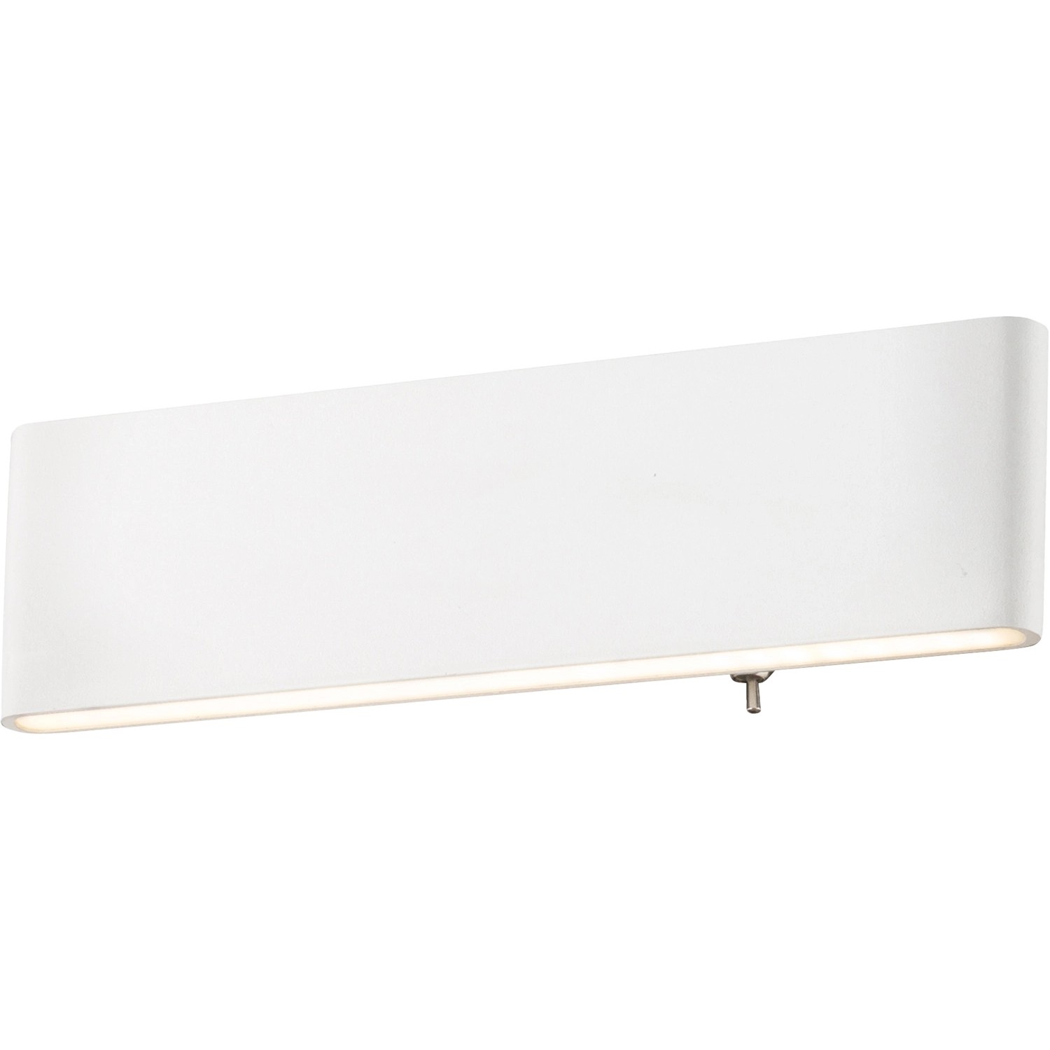 Globo LED-Wandleuchte Siegfried Weiß 29,5 x 8 cm