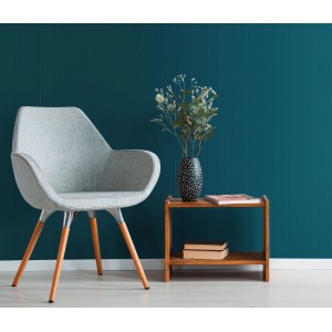 Uni Petrol Vliestapete von Erismann, Guido Maria Kretschmer Fashion for Walls Kollektion.