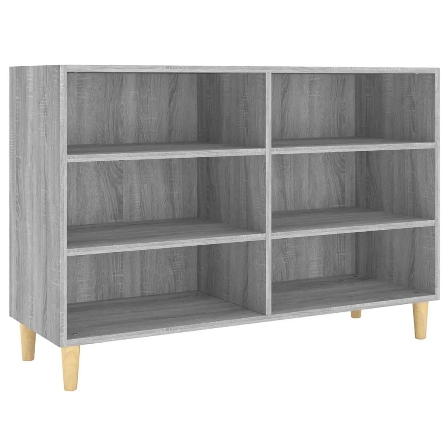 vidaXL Sideboard Grau Sonoma 103,5x35x70 cm Holzwerkstoff 813183