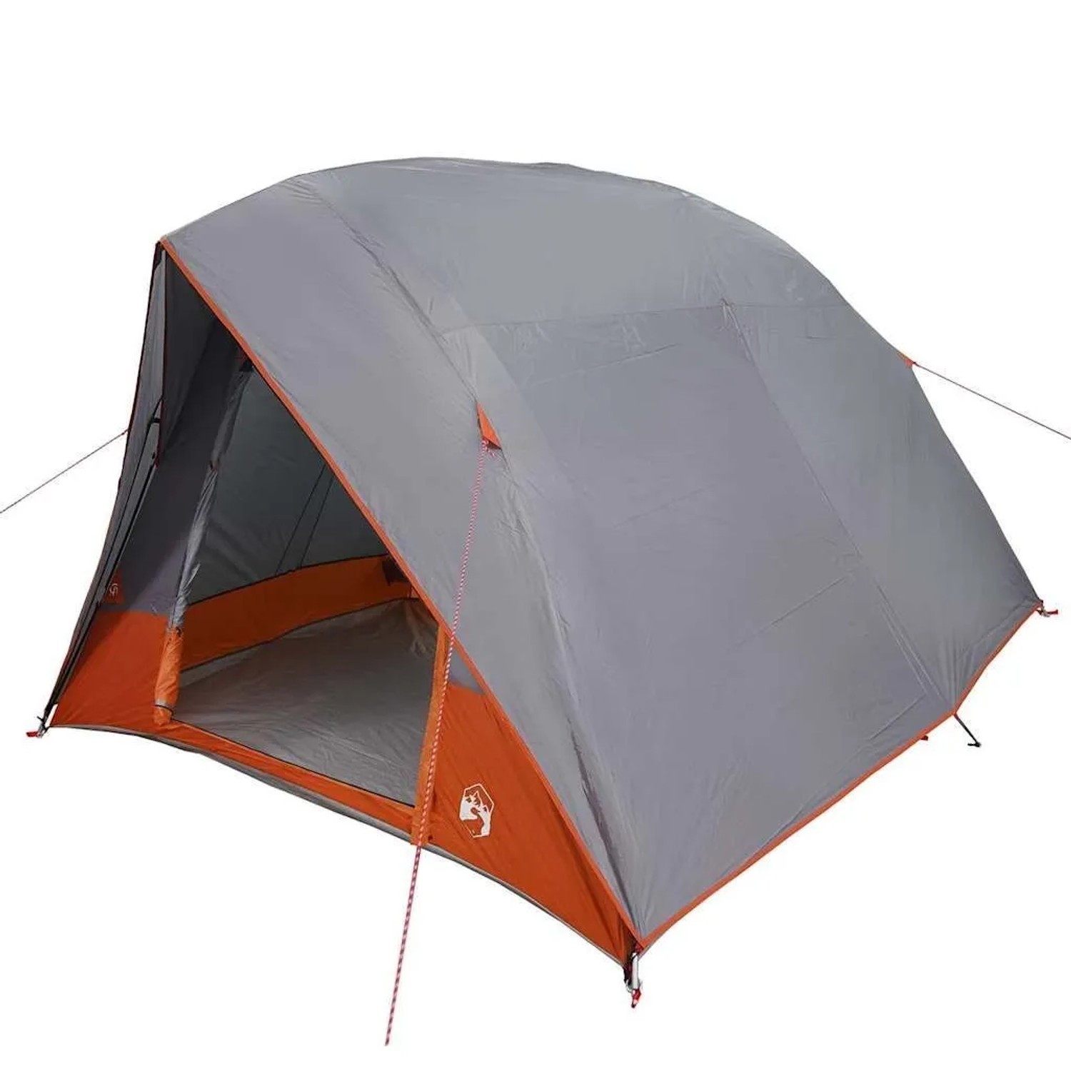vidaXL Campingzelt mit Dach Grau und Orange 275 x 230 x 140 cm Taft 4200119 günstig online kaufen