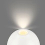 Moderne Brilo Tischleuchte in Weiß/Grau mit E14 Fassung für stimmungsvolles Licht.
