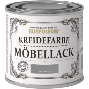 Dose Rust-Oleum Kreidefarbe Möbellack, Anthrazit matt. Ideal zum Möbel streichen.