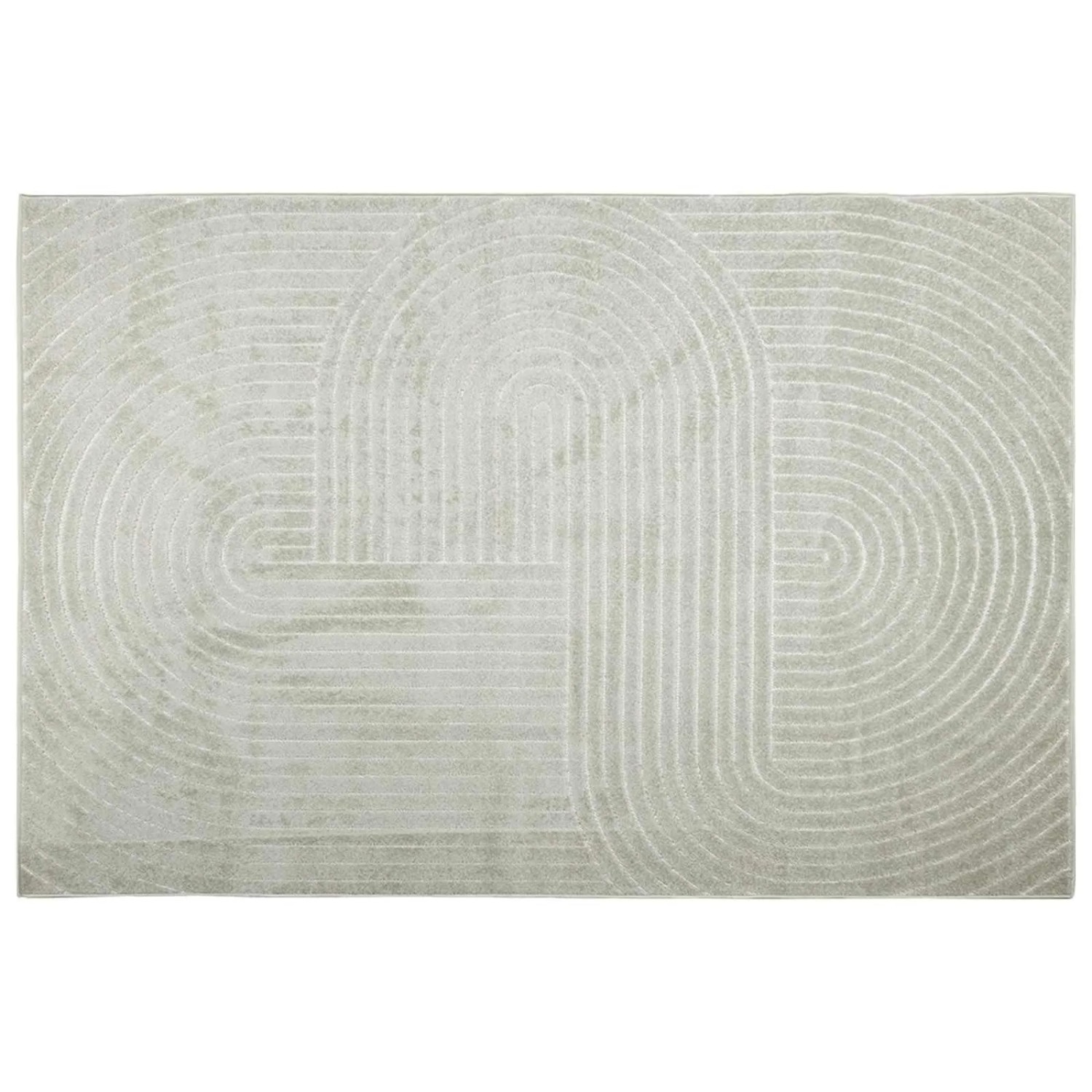 vidaXL Bereichsteppiche PALMERAS Grün 200 x 140 cm Polyester 42022599