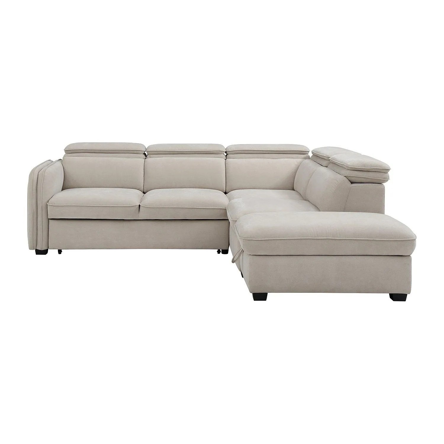 Vente-unique Schlafsofa Balotia Beige 255 cm