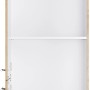 Optifit Hochschrank Erik290 in Wildeiche, 60 cm breit, mit offenen Fächern. Vorratsschrank für die Küche.