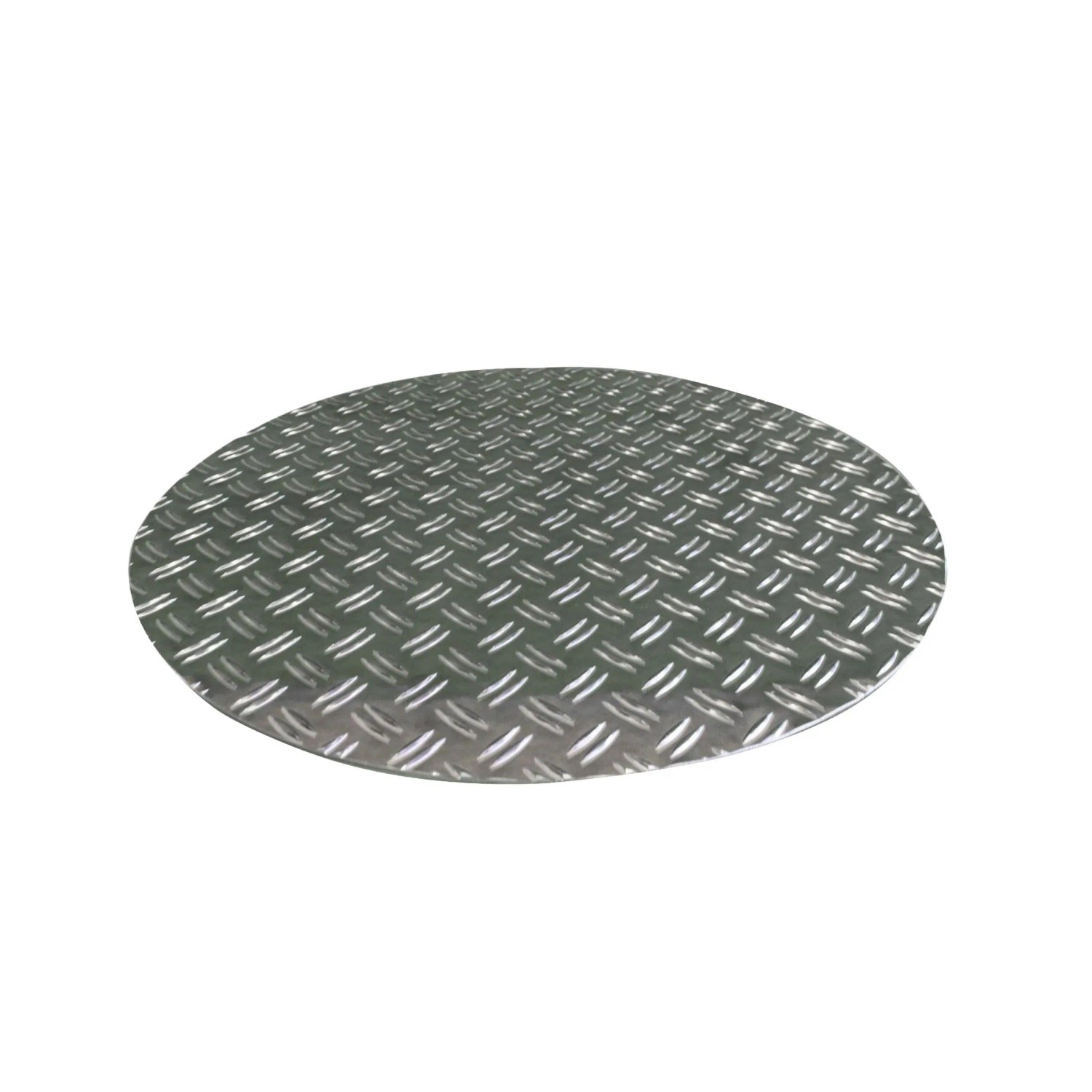 Schlögel Abdeckung Rund Schacht Brunnen Alu-Riffelblech Ø350mm 8/9,5_4