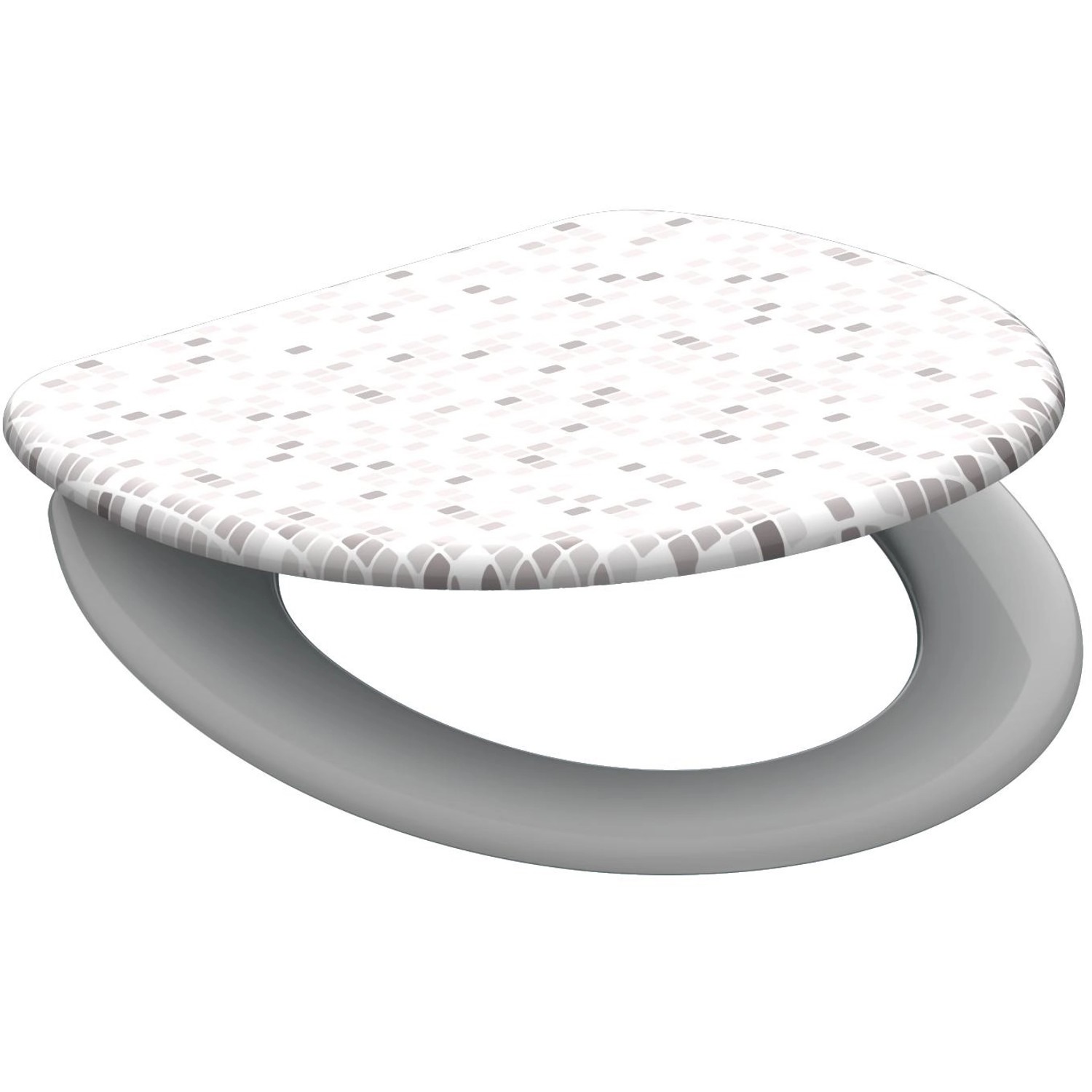 Eisl WC-Sitz Mosaik, mit Absenkautomatik