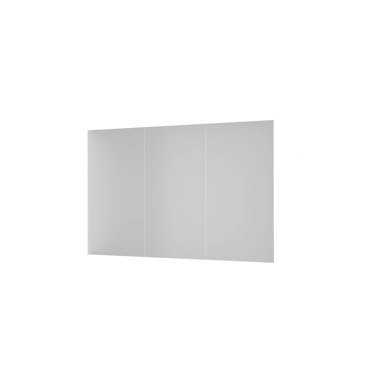 Duschparadies 310 x 210cm Duschrückwand Duschrückwände Wandverkleidung Premium Aluverbundplatte 3mm Fliesenersatz Matt Weiß 3 Stück Zusammenbau