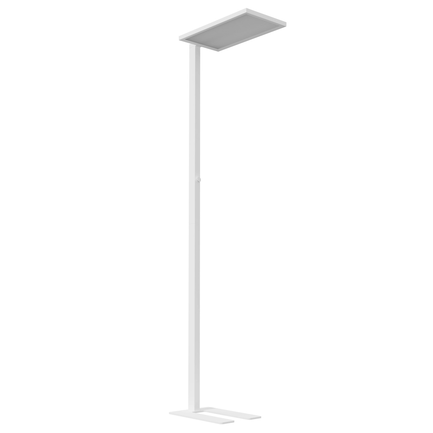 Oktaplex Malmö Aluminium Büro Stehlampe Dimmbar Neutralweiß 4000K 7500 Lm W günstig online kaufen