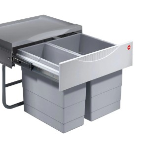 HAILO Abfallsammler Mülleimer Raumspar Tandem S 18L 12L Hailo 3644701