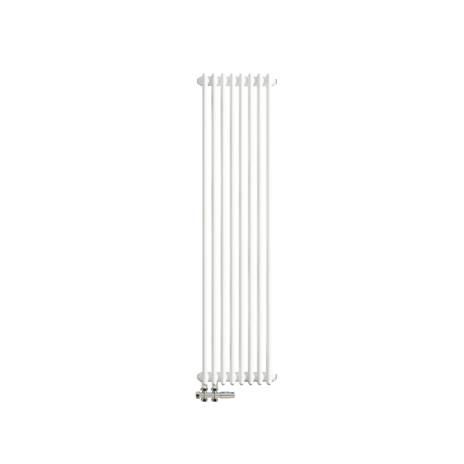 AICA Traditioneller Gusseisenstil 2 Spalten Heizkörper 1500 x 380 mm Weiß 970W