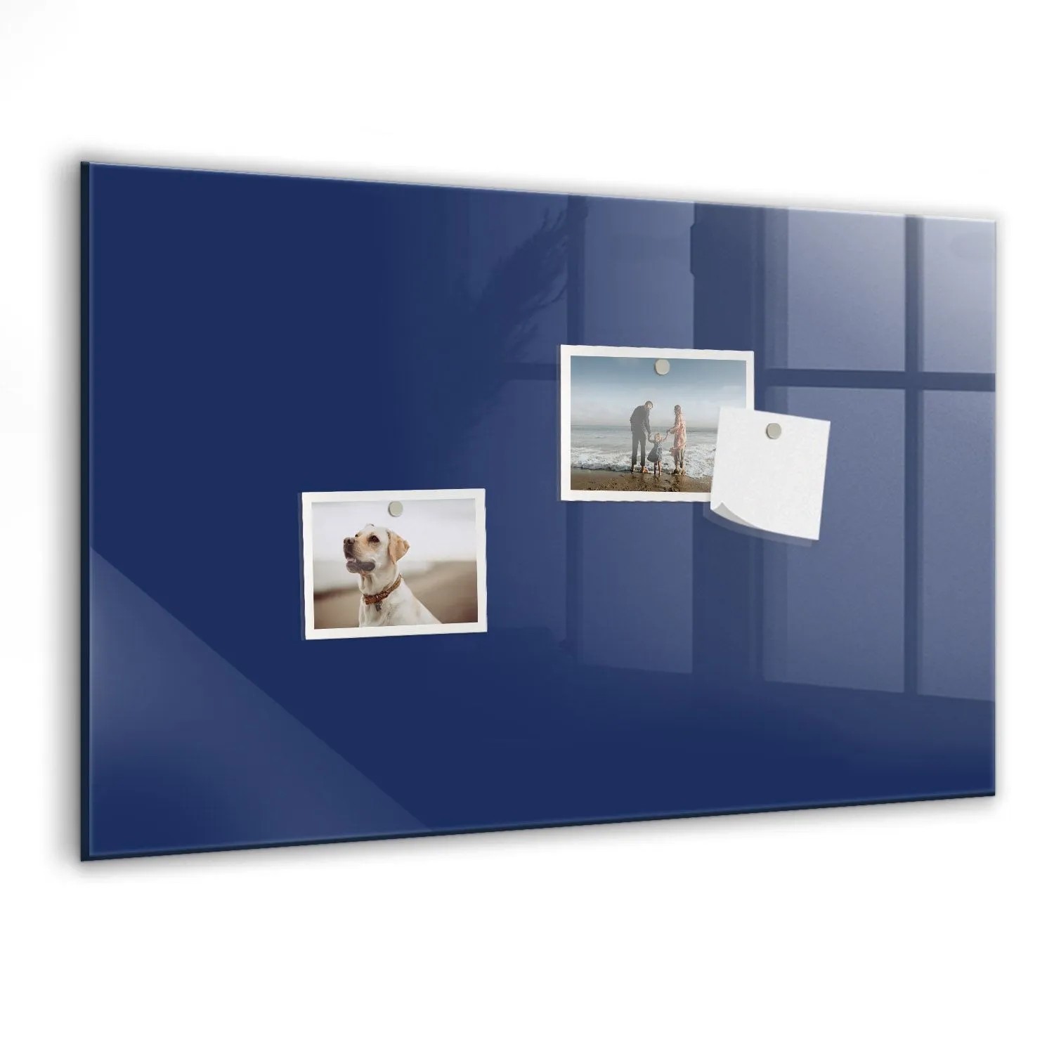 Tulup Beschreibbare Magnettafel Marineblaue Farbe 60x40 cm Beschreibbare Ma günstig online kaufen
