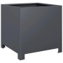 vidaXL Pflanzkübel Anthrazit 40x40x40 Stahl 851203_6