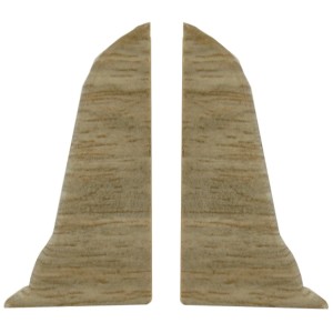 Endkappen System 5 Eiche Sardinia, 2 Stück, für Laminat und Parkett.