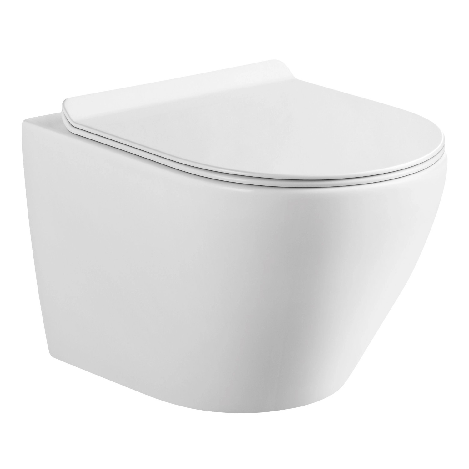 Glasdeals Wand-WC spülrandlos inkl. SoftClose Sitz WHR-6051 günstig online kaufen