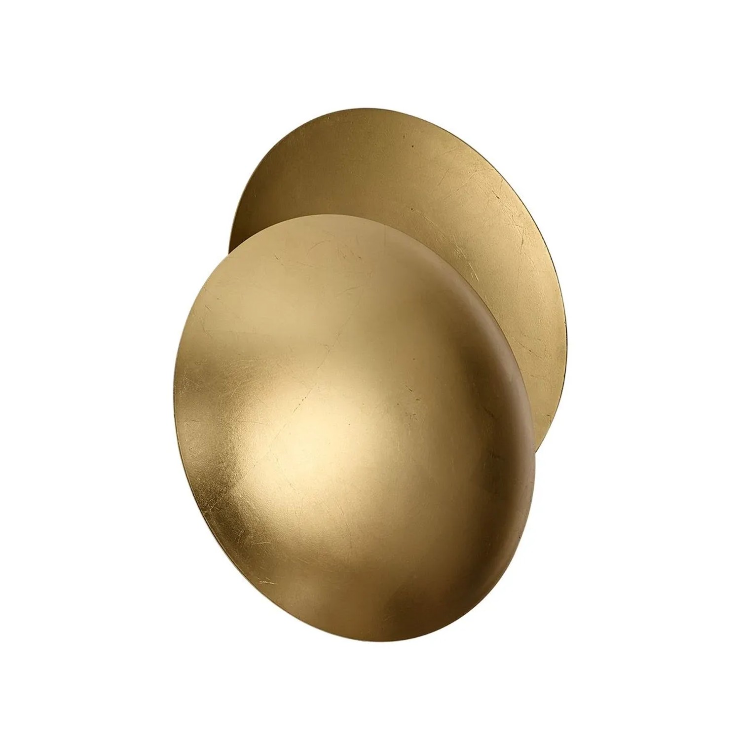 Qazqa Moderne Wandleuchte Gold 34, 5 Cm 2-flammig Sunrise